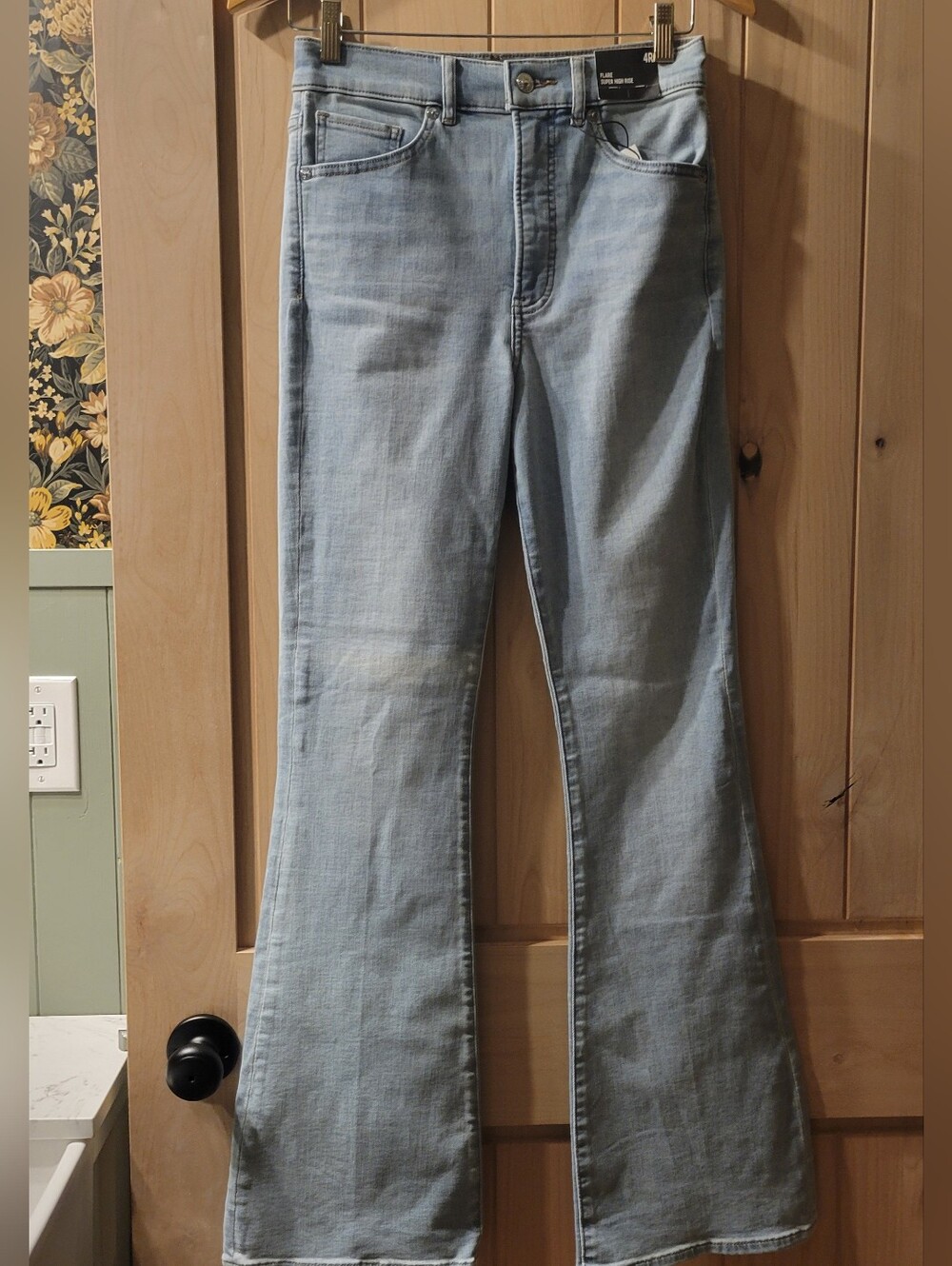 NEW Light Wash Women's Flared Jeans